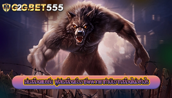 เล่นสล็อตแมชชีน ผู้เล่นสล็อตมืออาชีพพวกเขาทำเงินจากสล็อตได้อย่างไร