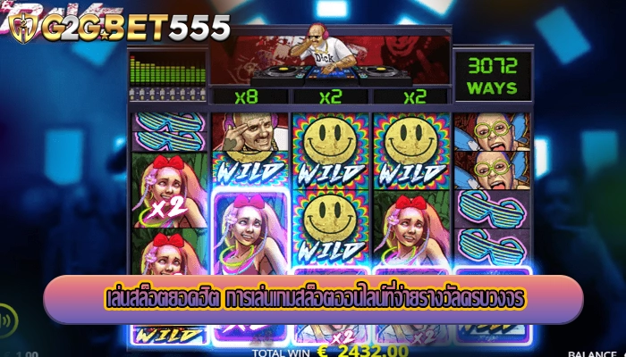 เล่นสล็อตยอดฮิต การเล่นเกมสล็อตออนไลน์ที่จ่ายรางวัลครบวงจร