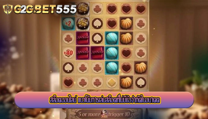 สล็อตออนไลน์ แนวโน้มการเล่นสล็อตที่ไม่มีข้อจำกัดในอนาคต